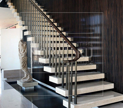Консольная лестница в современном стиле