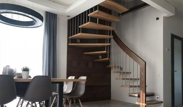 Материалы для лестницы в стиле модерн